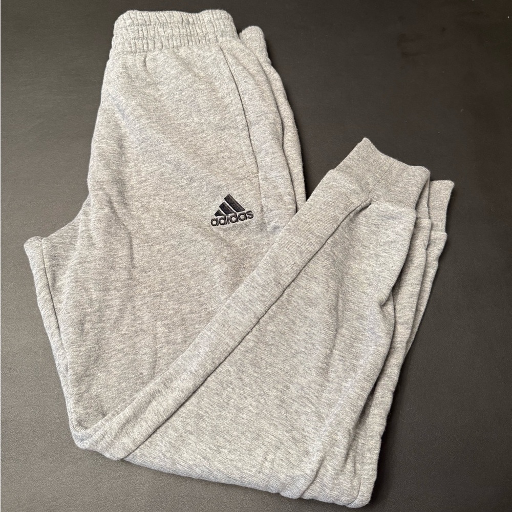 Adidas Gray Sweatpants Athletic Joggers